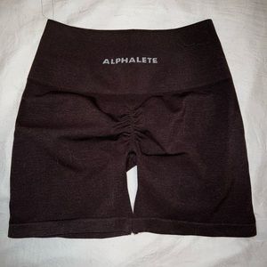 Alphalete Amplify Shorts - Chocolate